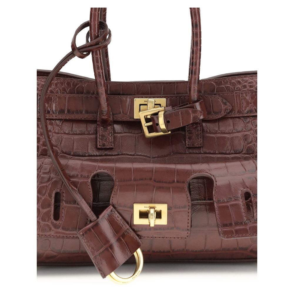 Bordeaux Calf Leather Bos Taurus Shoulder Bag