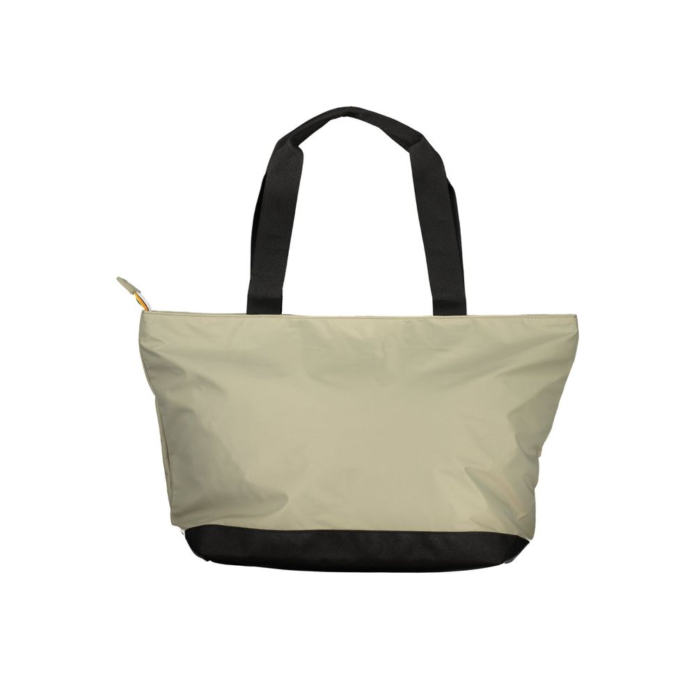 Gray Polyester Handbag