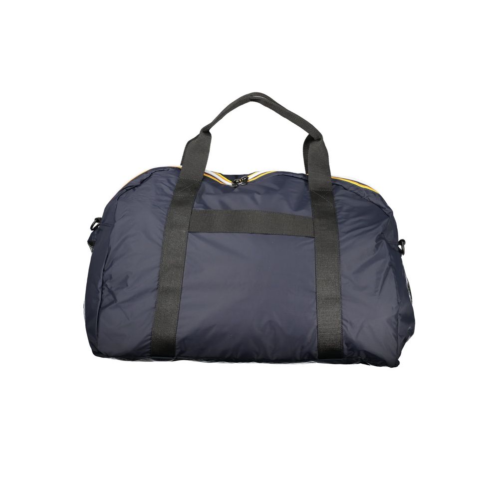 Blue Polyamide Handbag