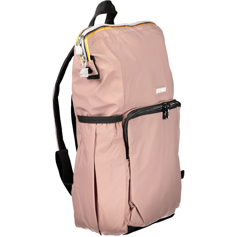 Pink Polyamide Backpack