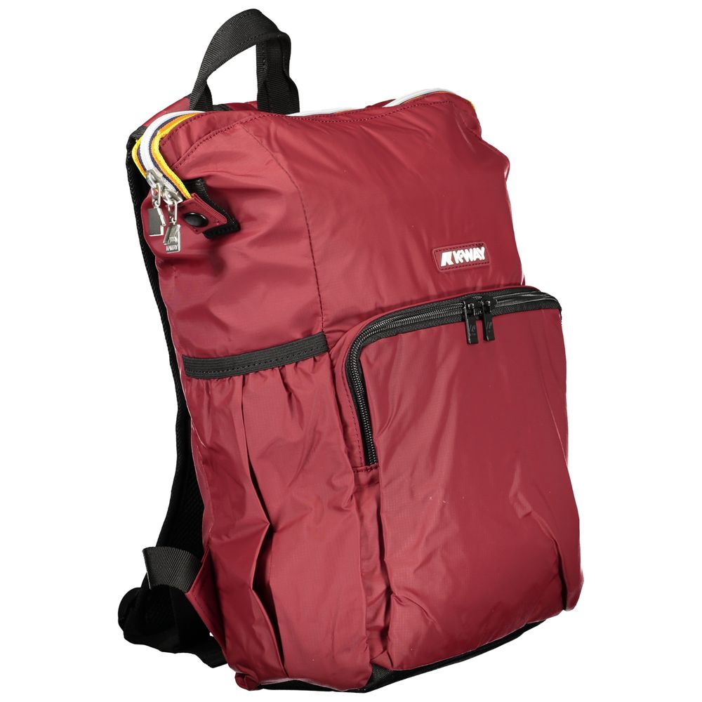 Red Polyamide Backpack