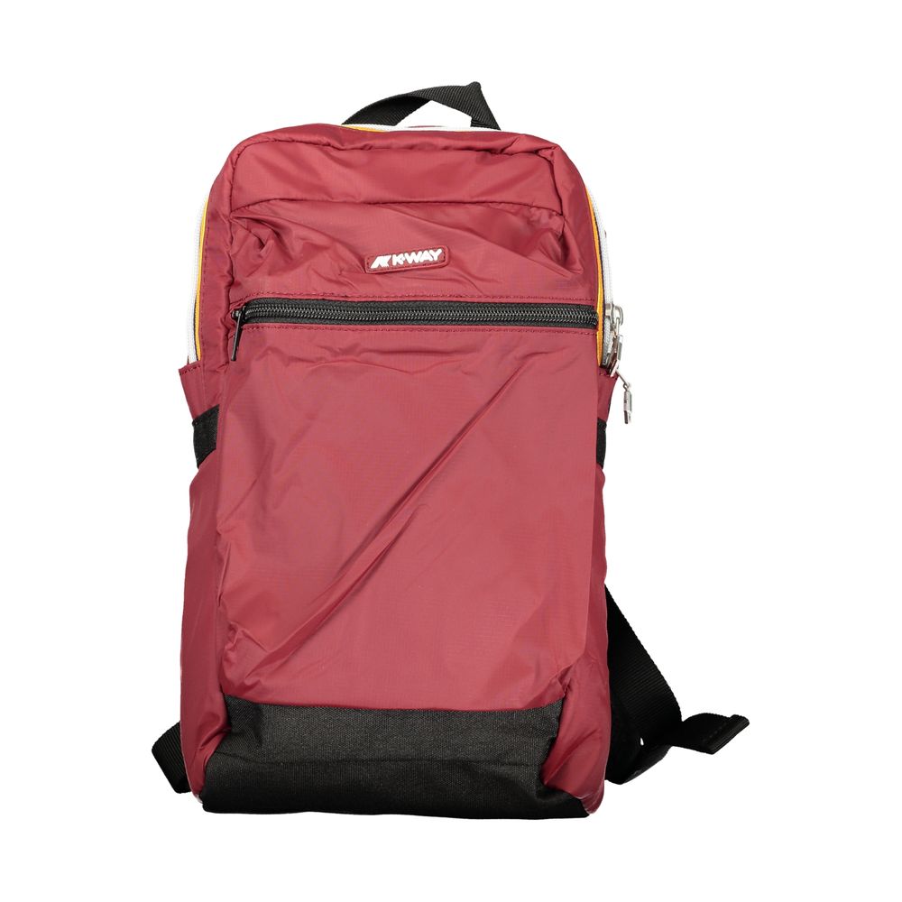 Red Polyamide Backpack