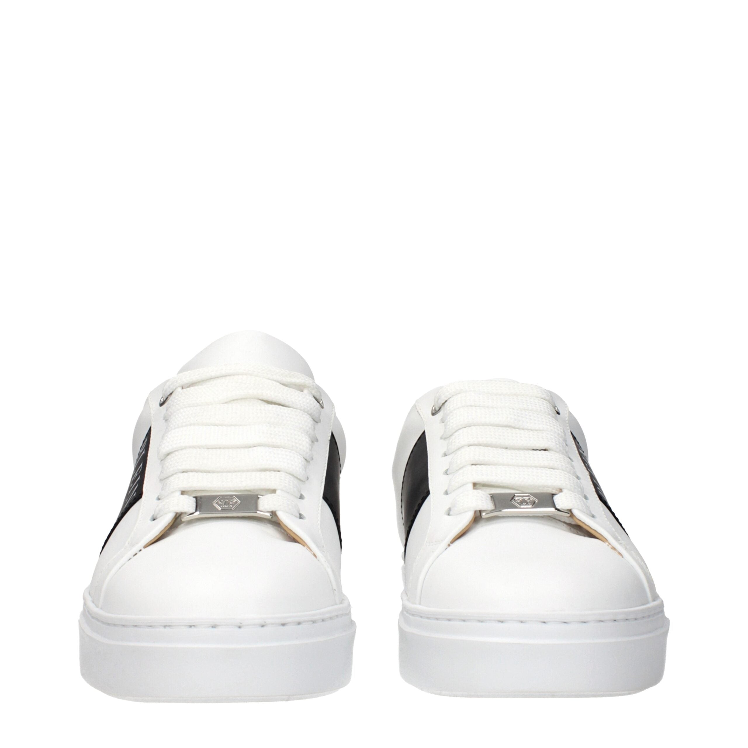 White Leather Sneakers