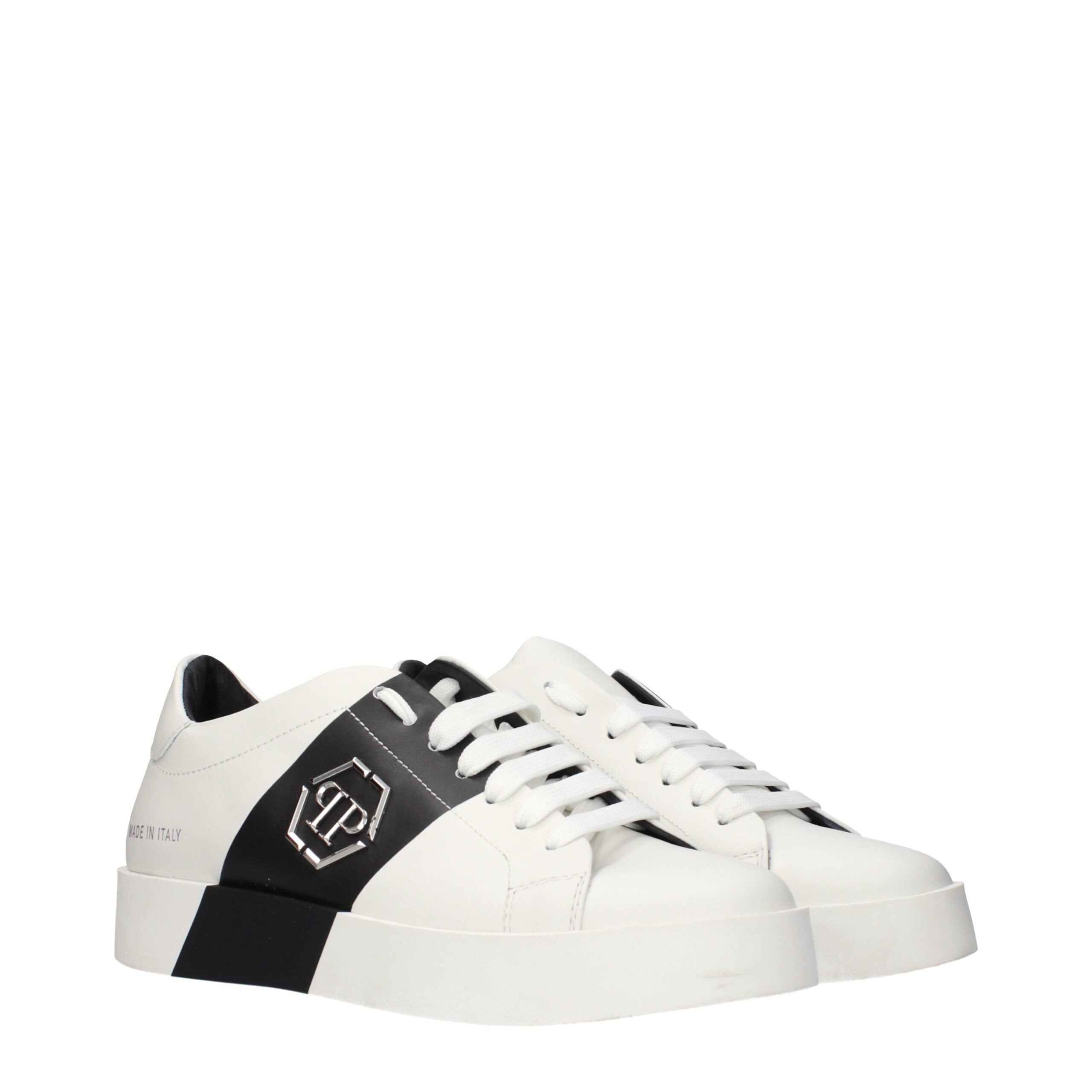 White Leather Sneakers