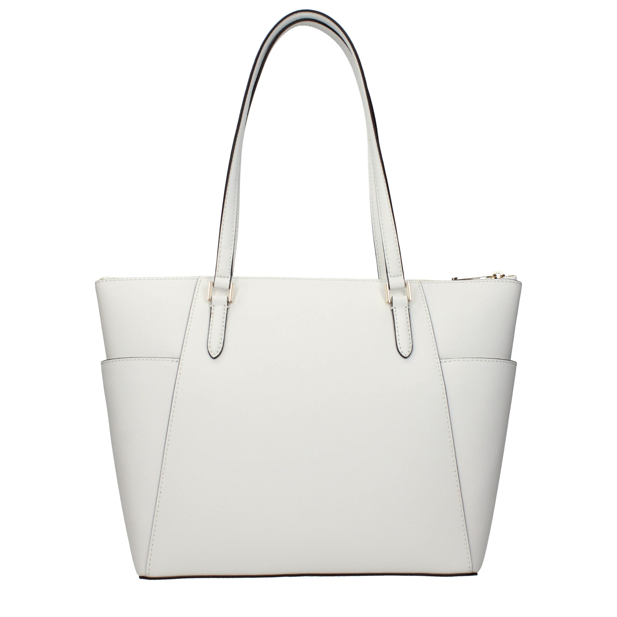 White Leather Shoulder Bag