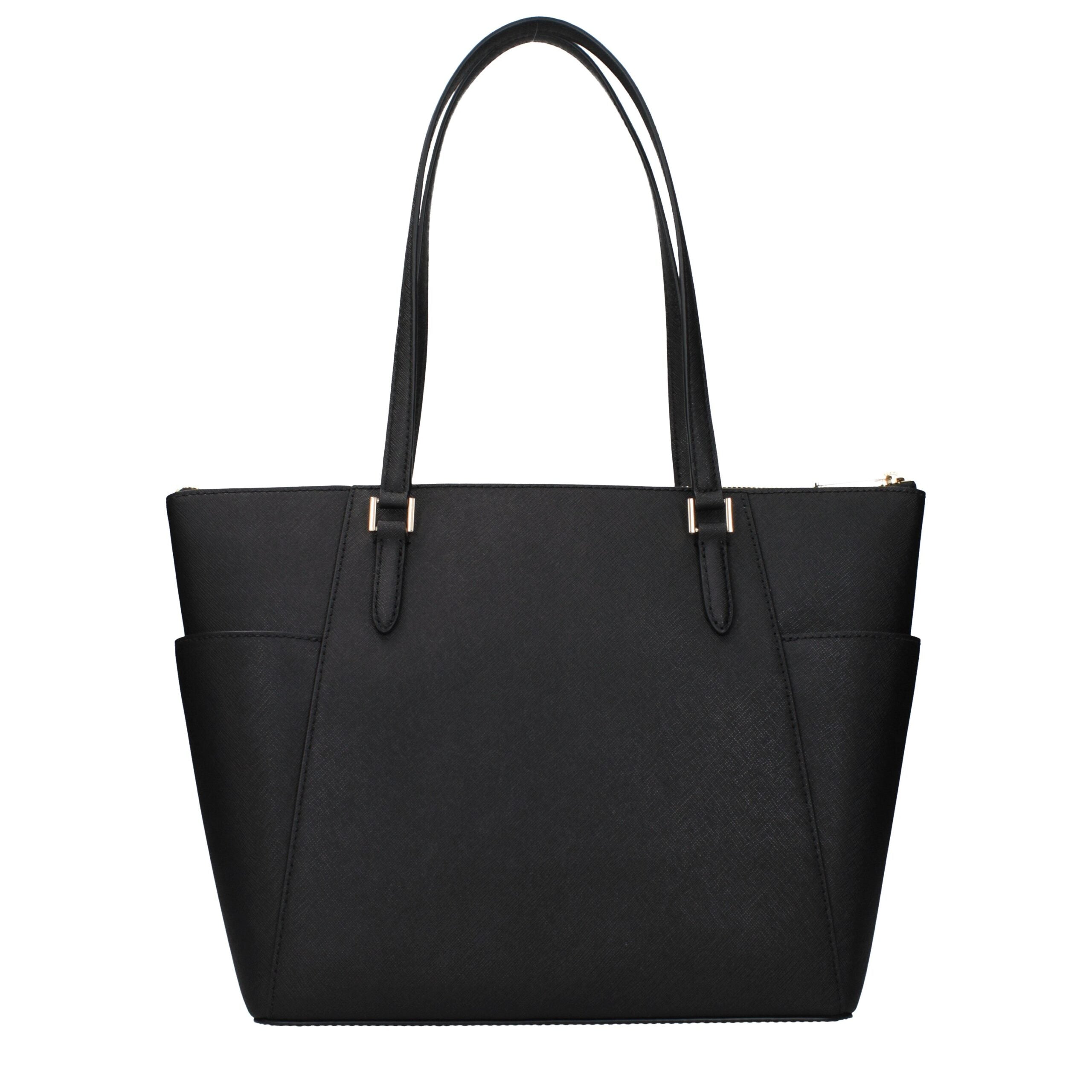 Black Leather Shoulder Bag