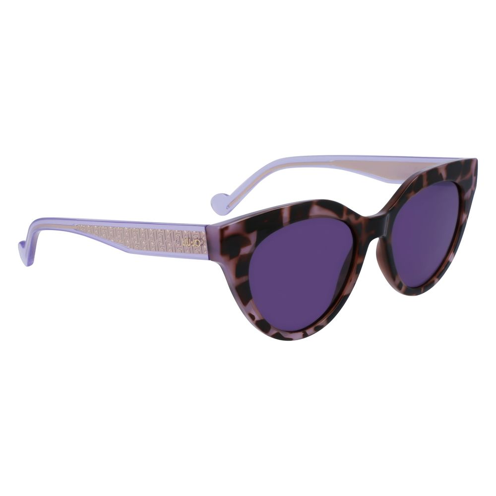 Purple Injected Sunglasses