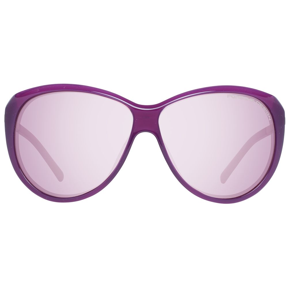 Purple Polyamide Sunglasses