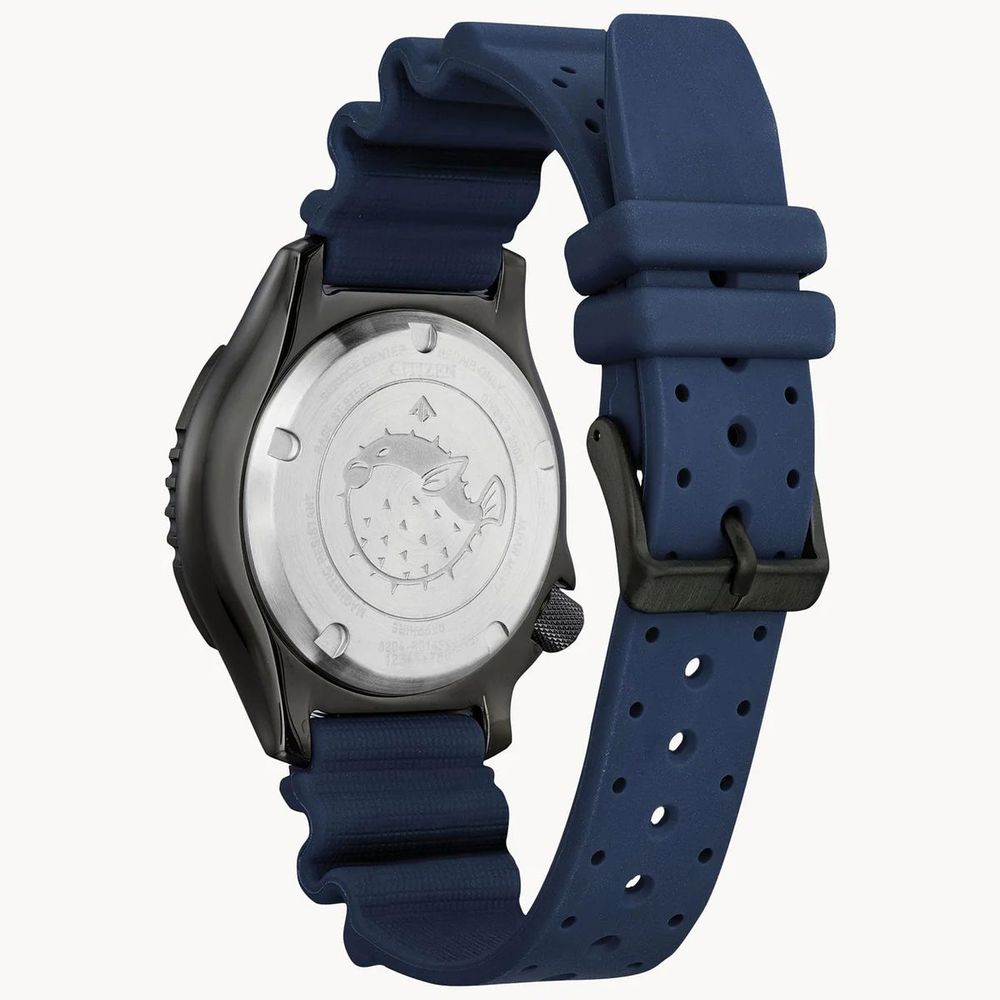 Blue Polyethylene Sport Watch