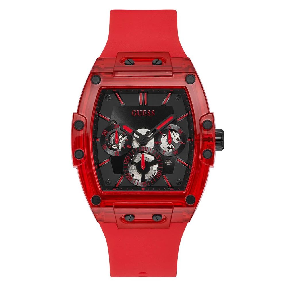 Red Synthetic Sport Watch