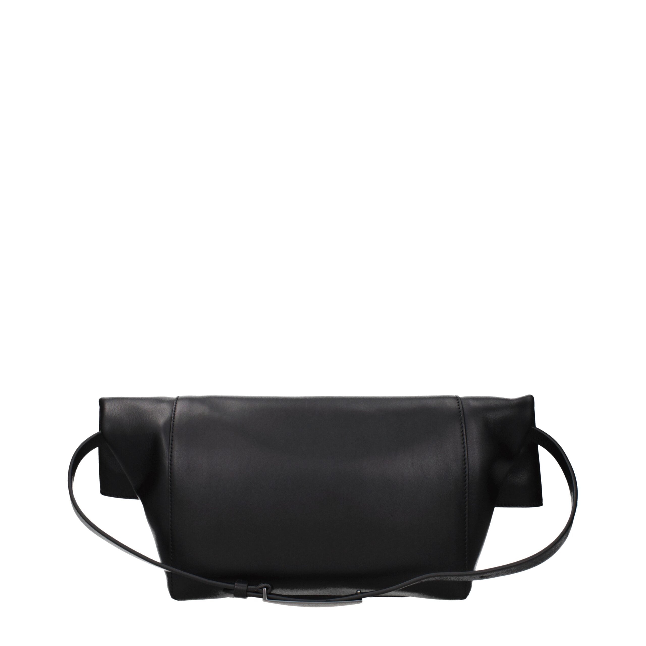 Black Leather Shoulder Bag