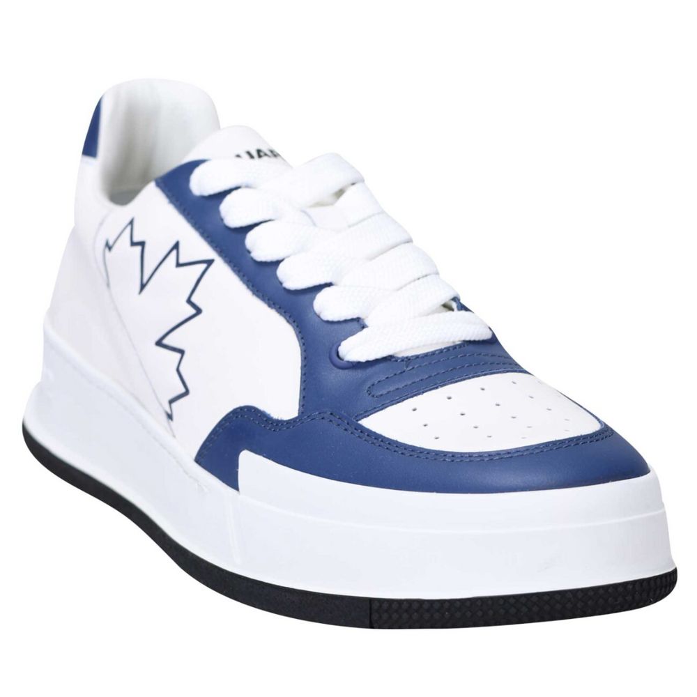 Blue Calfskin Sneaker
