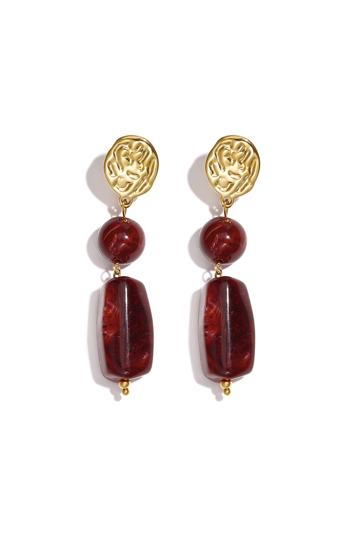 Stainless Steel Dangle Earrings Beads Retro Daily Classic Series Women's jewelry