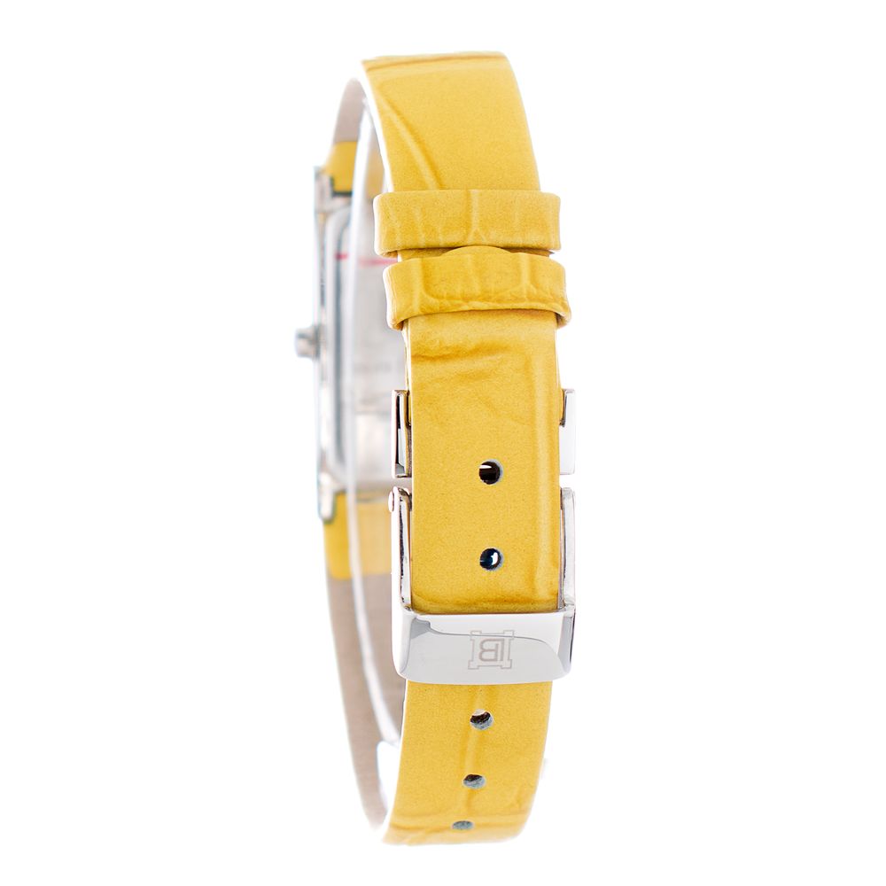 Bicolor Leather Dress Watch