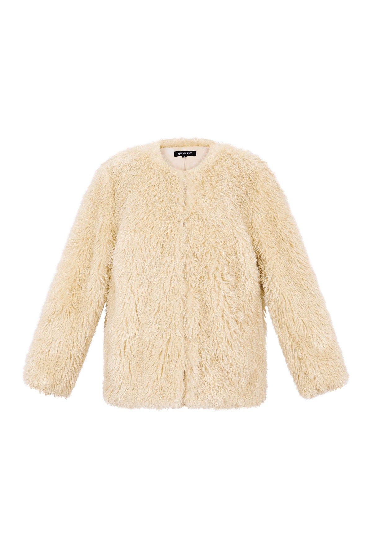 Woven Polyester Fiber Women's Jacket Elegant Solid Color Fall/Winter