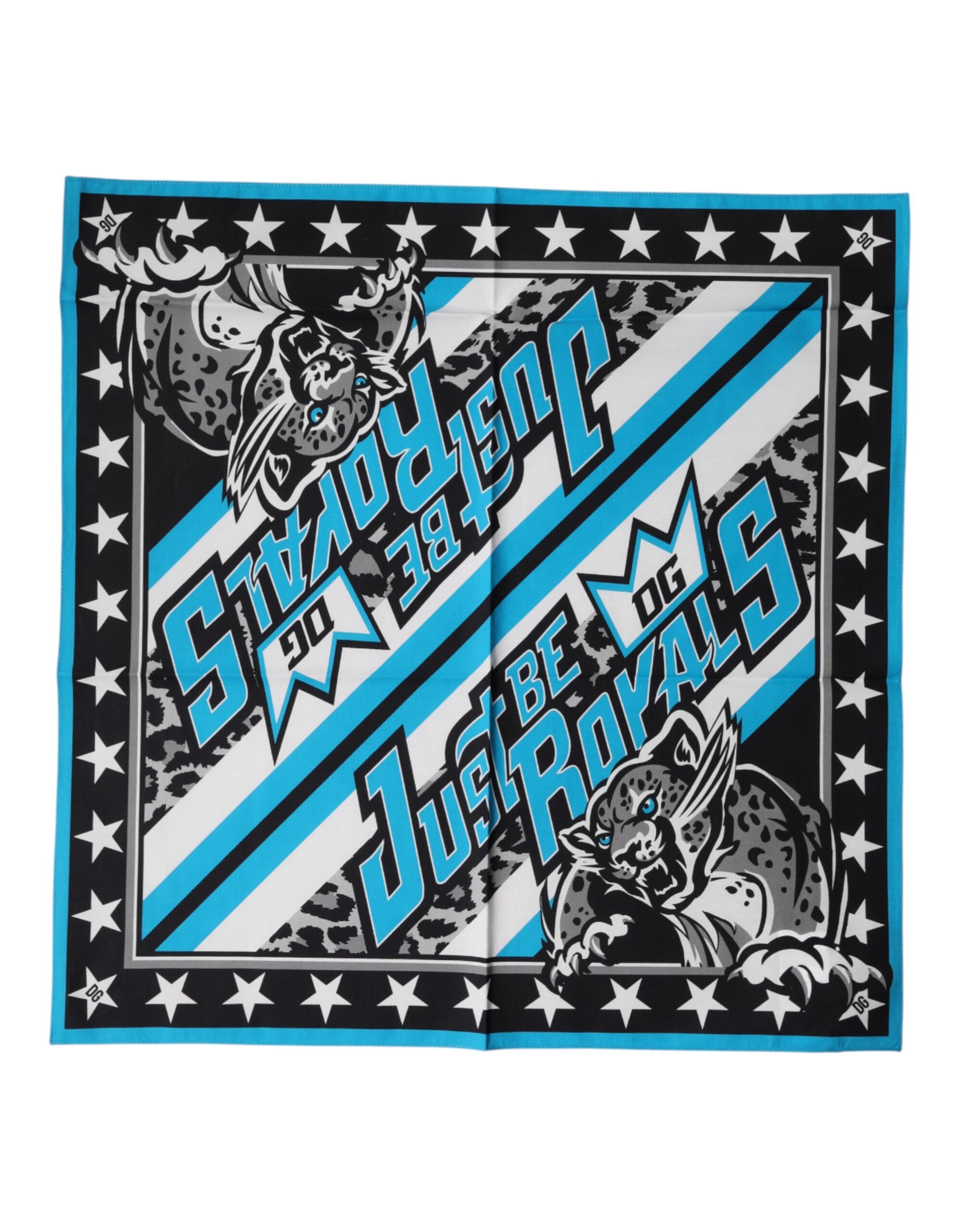 Multibarevný šátek DG Royals Foulard 51,5 cm x 51 cm