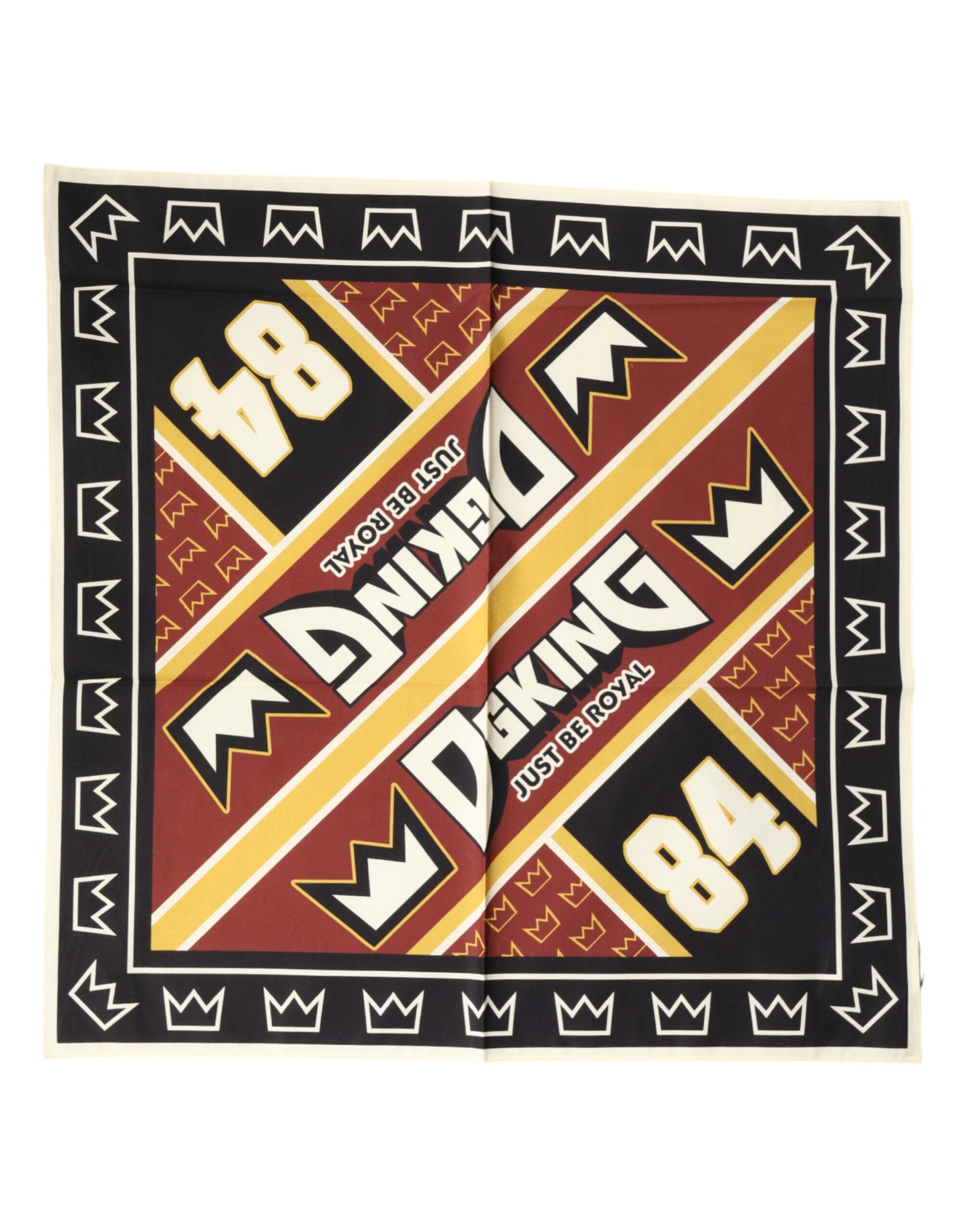 Pánský šátek Multicolor DG King Square Foulard 50,5 cm x 50 cm
