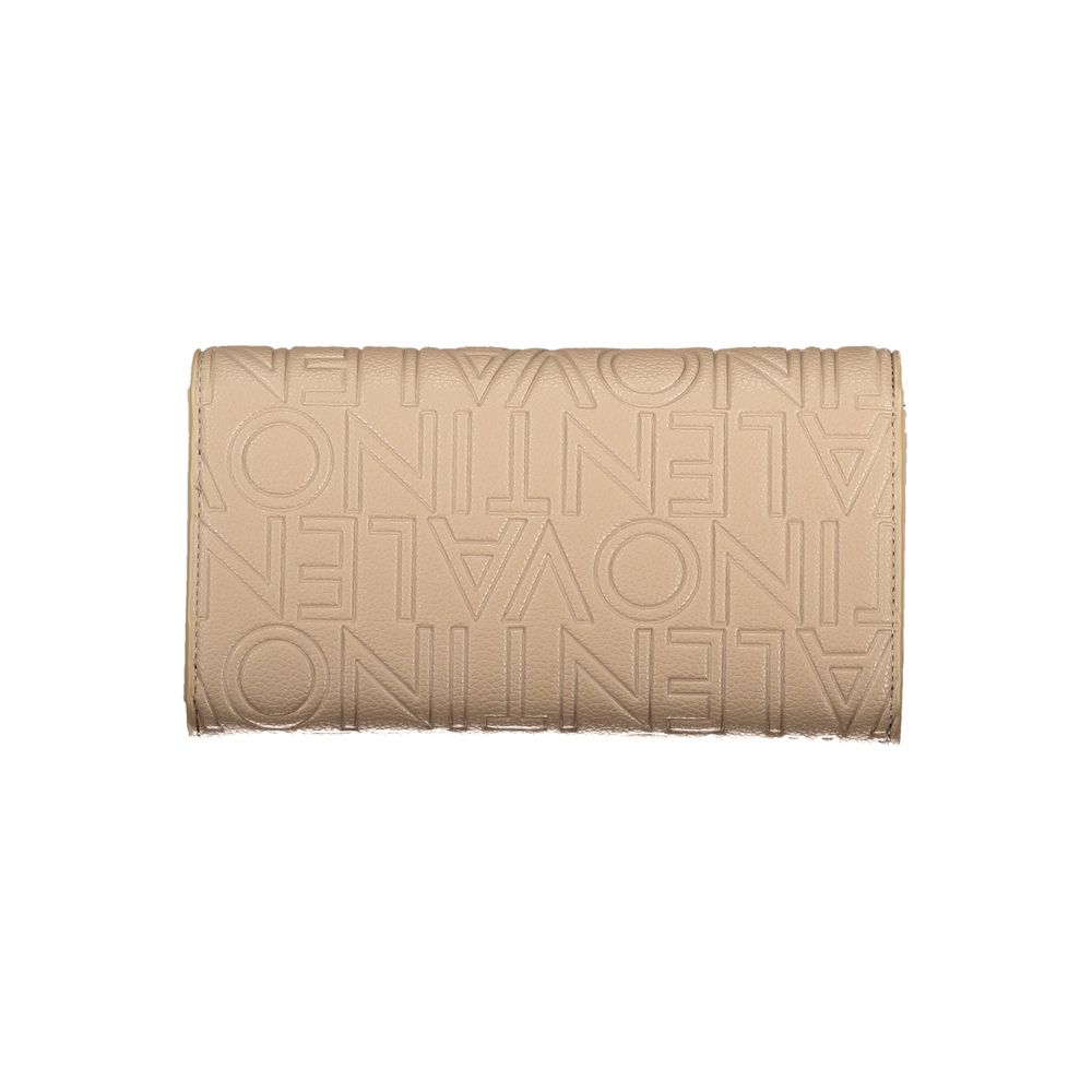 Marrone Polyurethane Women Wallet