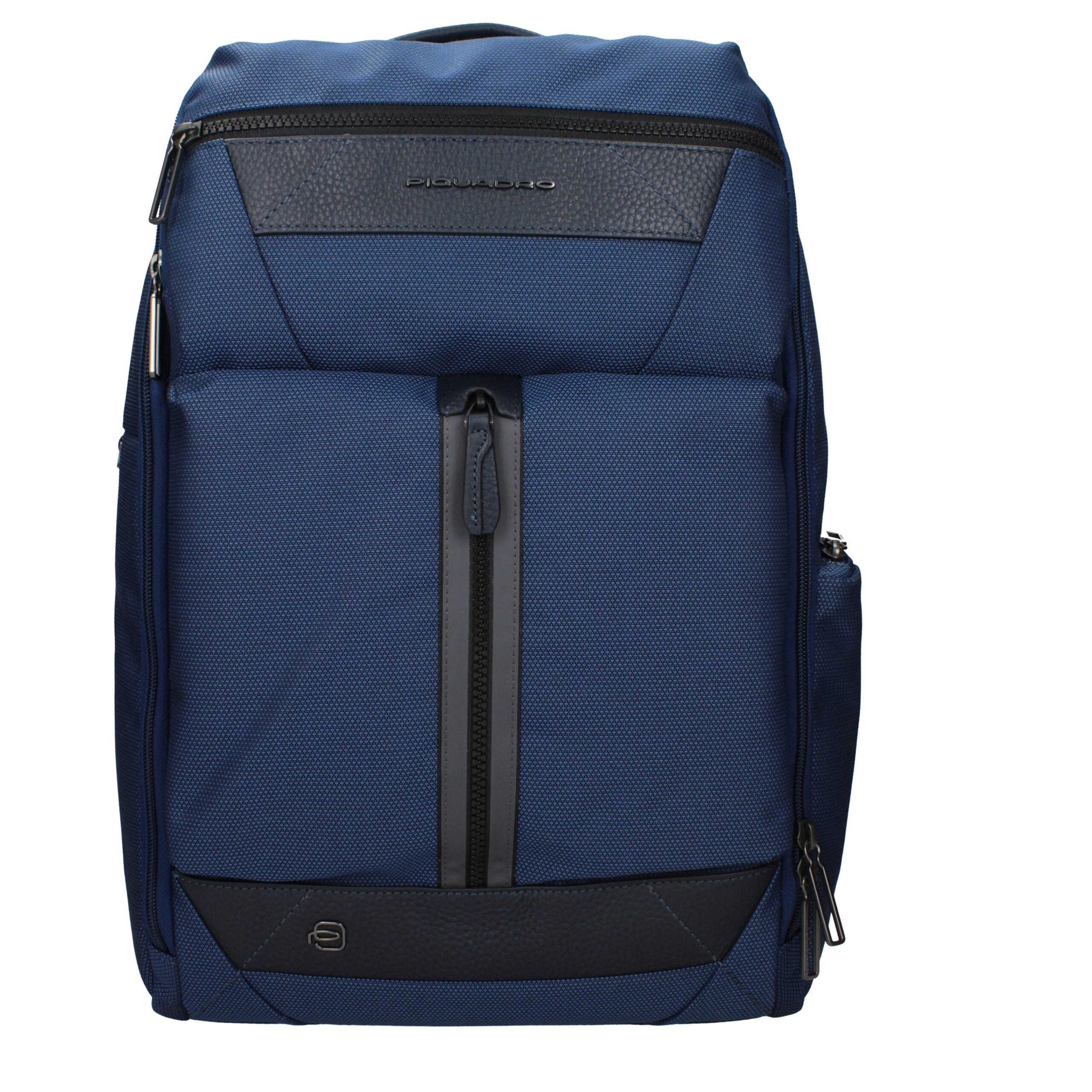 Blue Fabric Backpack