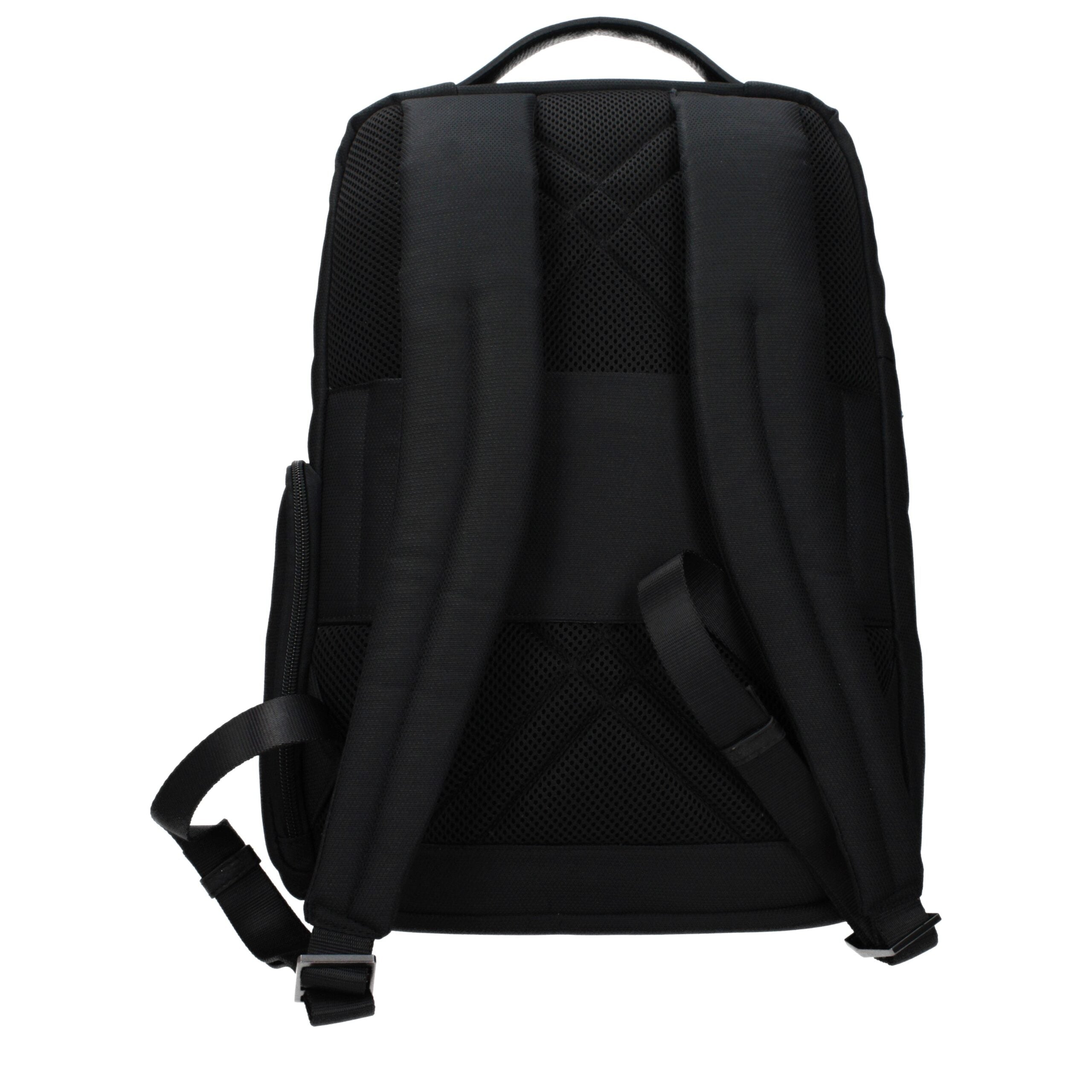 Black Fabric Backpack
