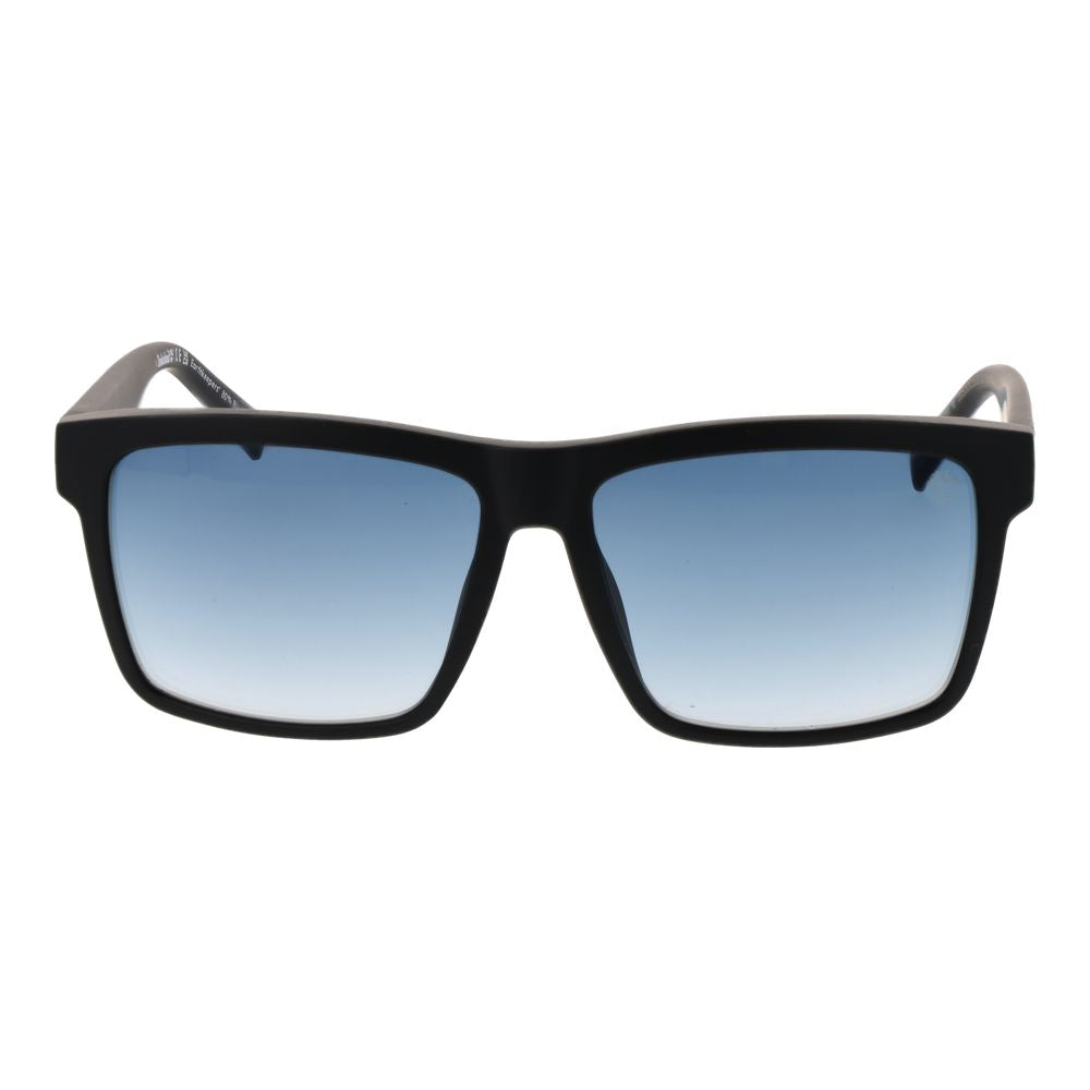Black Stainless Steel Sunglasses