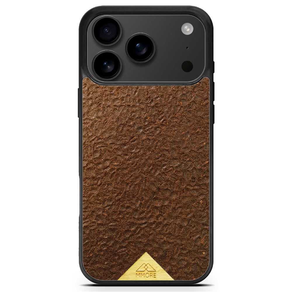 Organic Mobile Case - Coffee