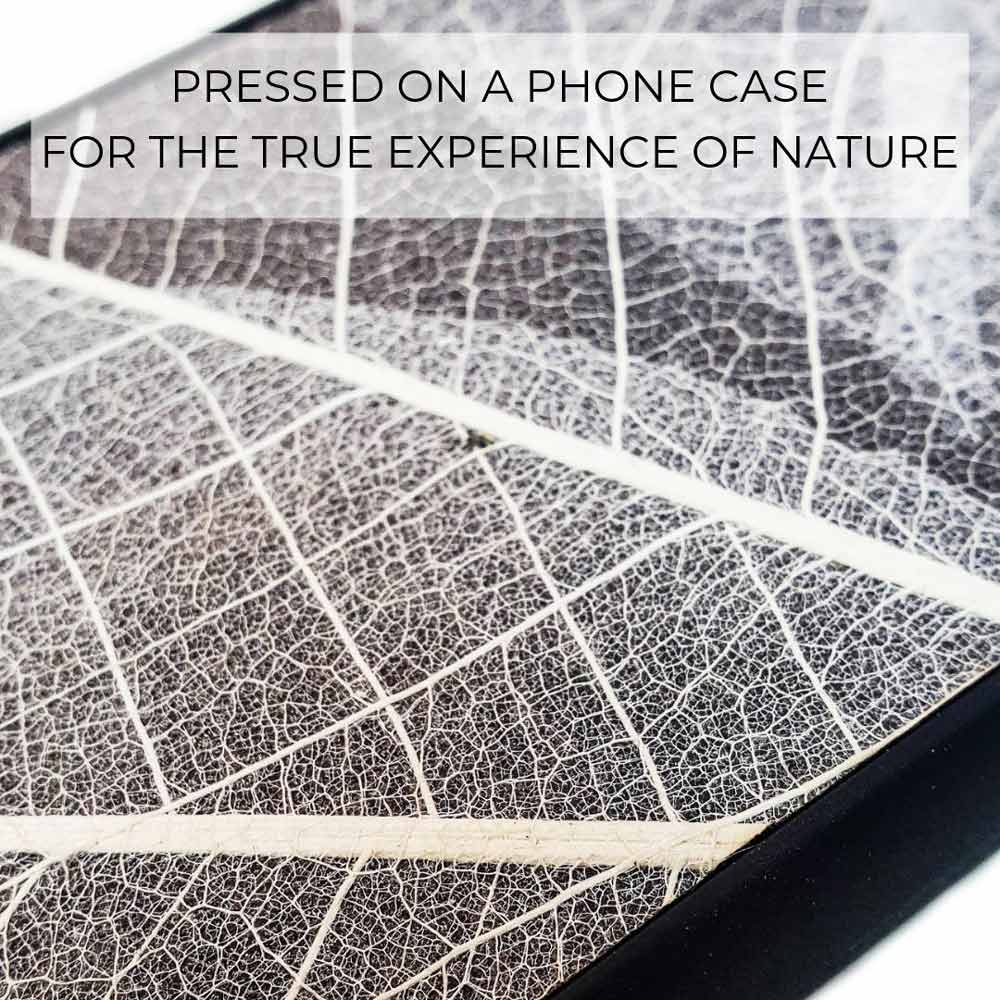 Skeletové listy - Personalizované pouzdro na telefon - Personalizovaný dárek