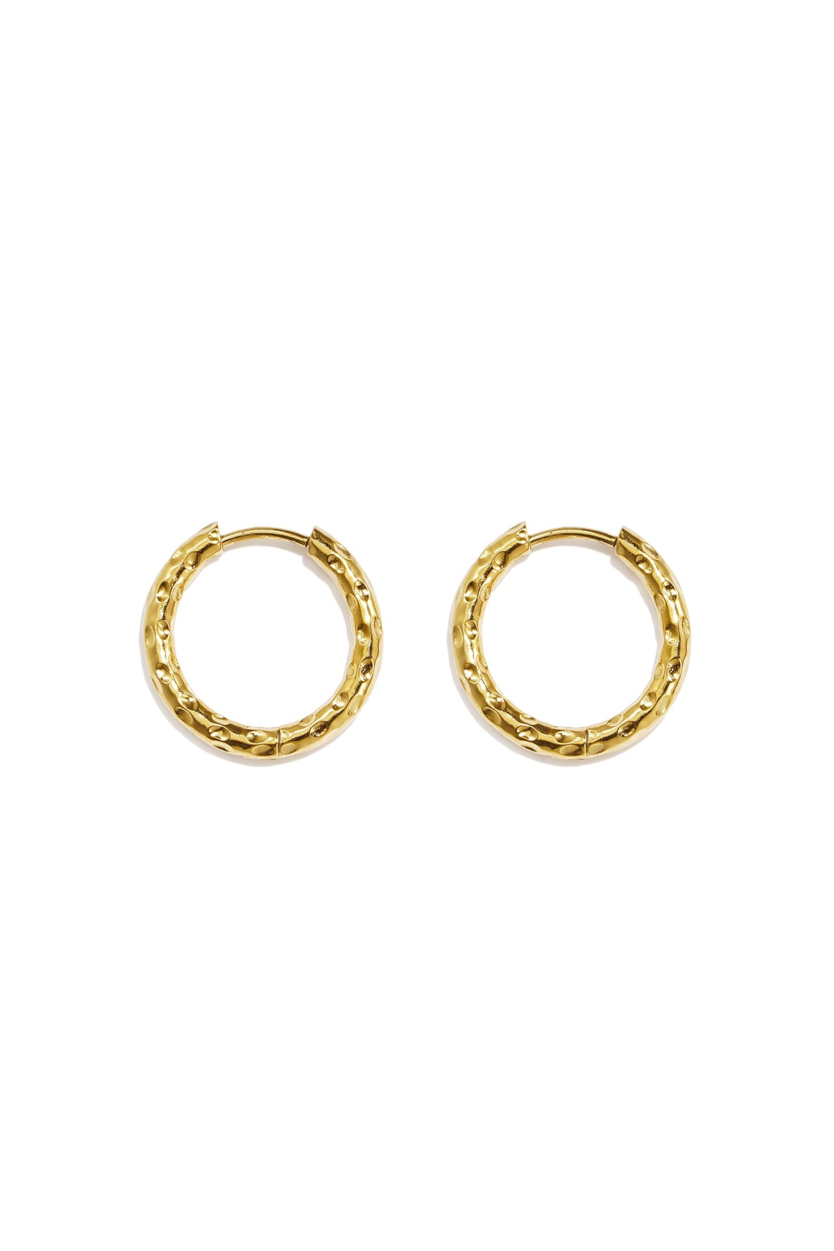 Stainless Steel Hoop Earrings Circle Simple Daily Simple Series Women's jewelry