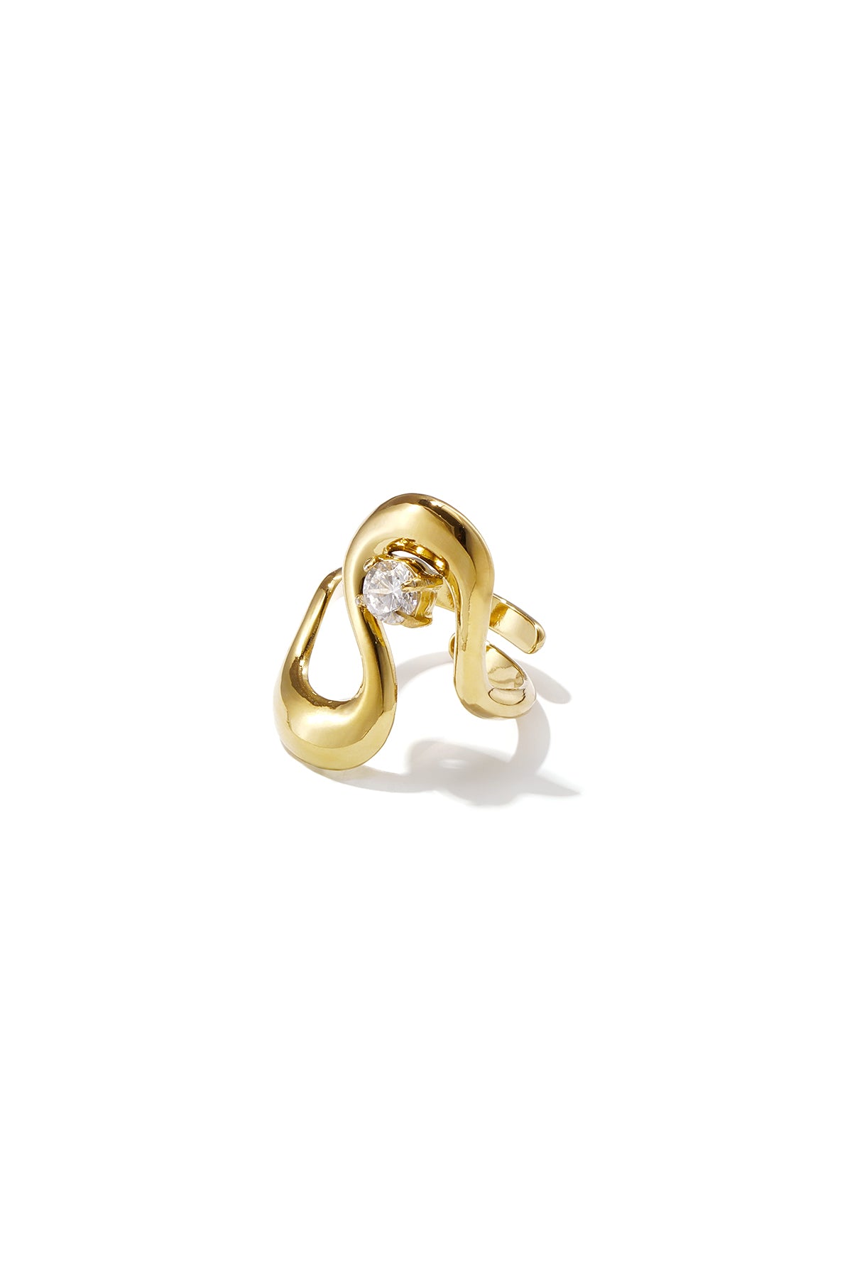 Stainless Steel Statement Rings Irregular Shape Casual Daily Simple Series Women's jewelry