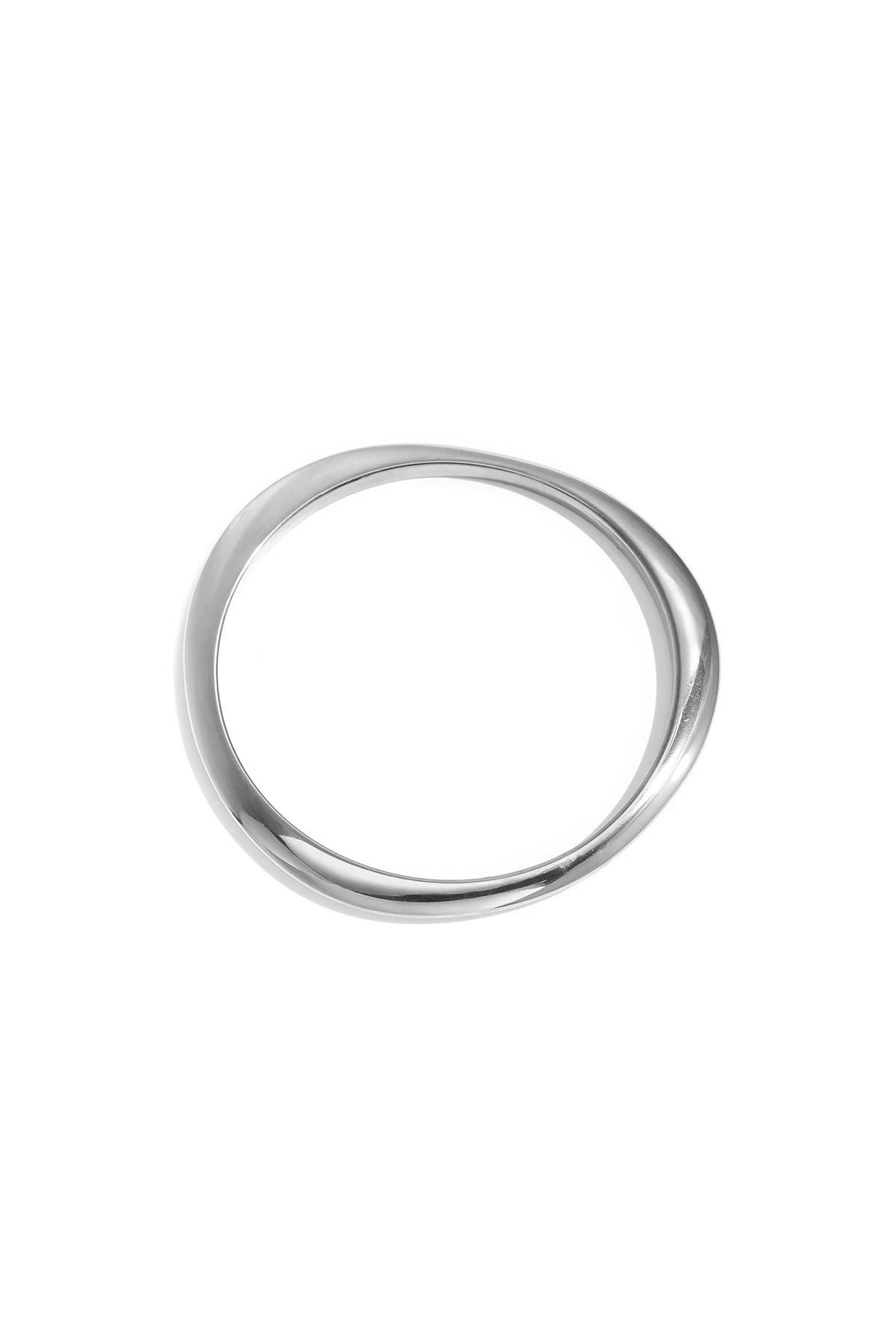 Stainless Steel Bangles Circle Simple Daily Simple Series Women's jewelry