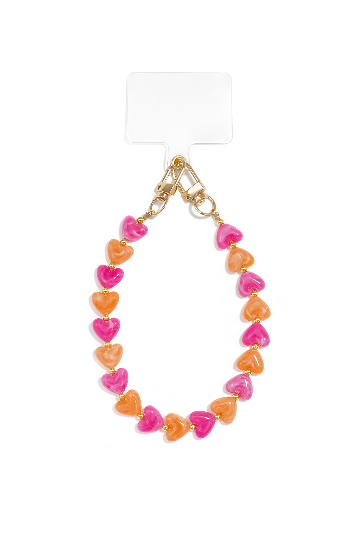 Phone Chain Heart Sweet Acrylic Daily Accessories