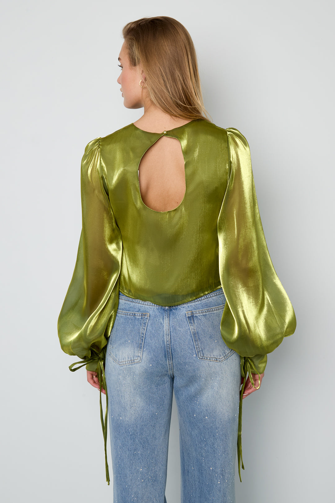 Shimmer Pearl Blouse