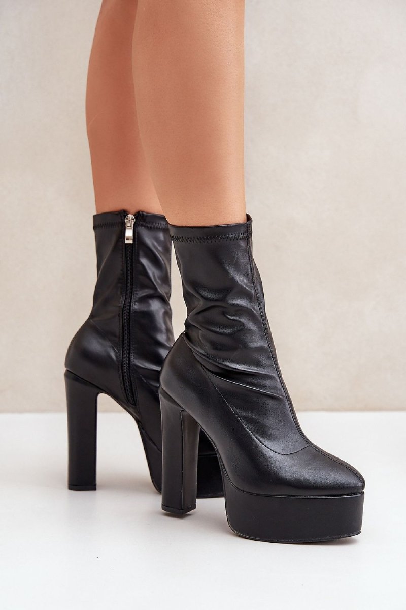 Heel boots Step in style - styloora.cz