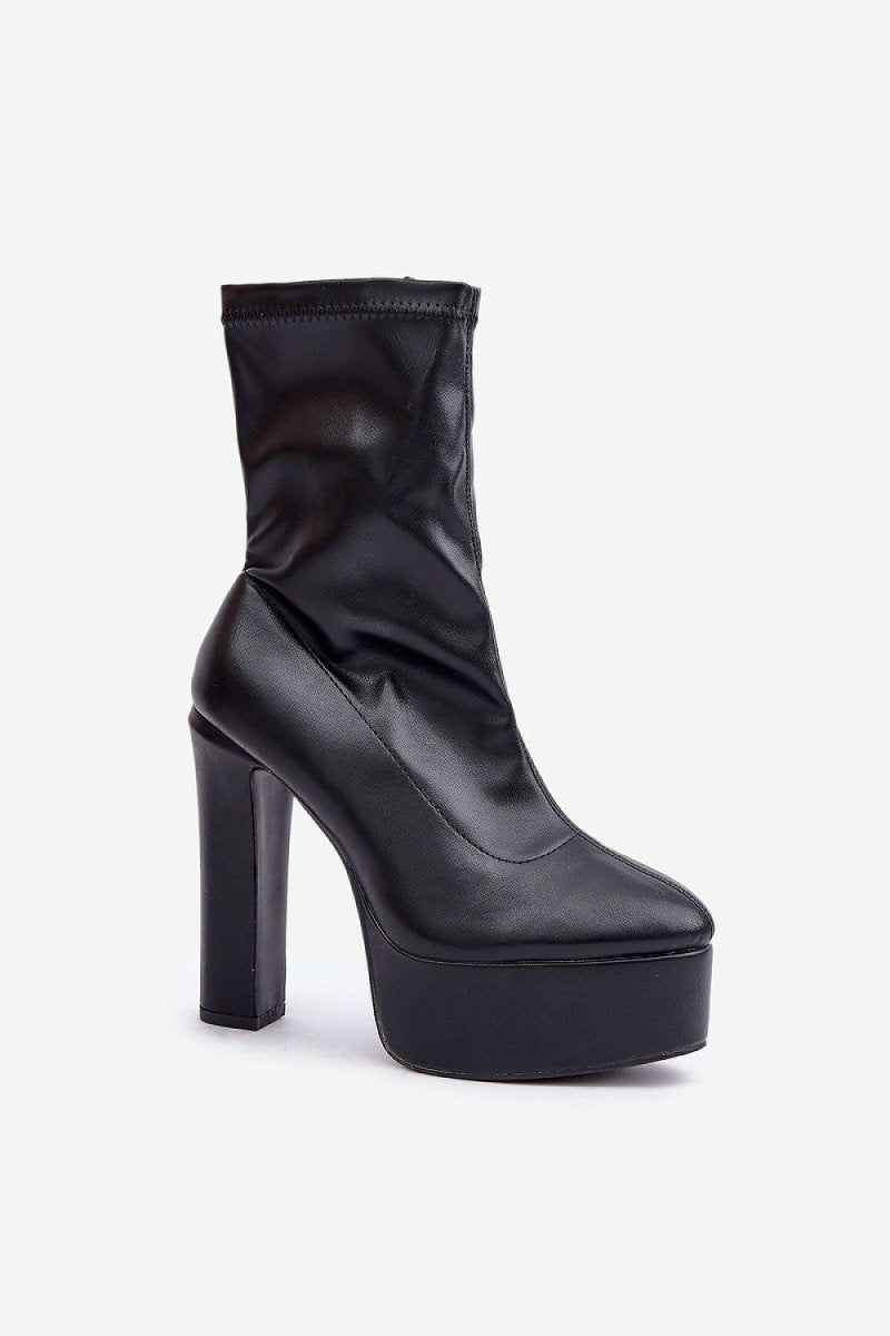 Heel boots Step in style - styloora.cz