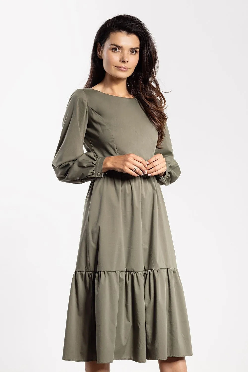 Royal Ruffle Midi - Day dress