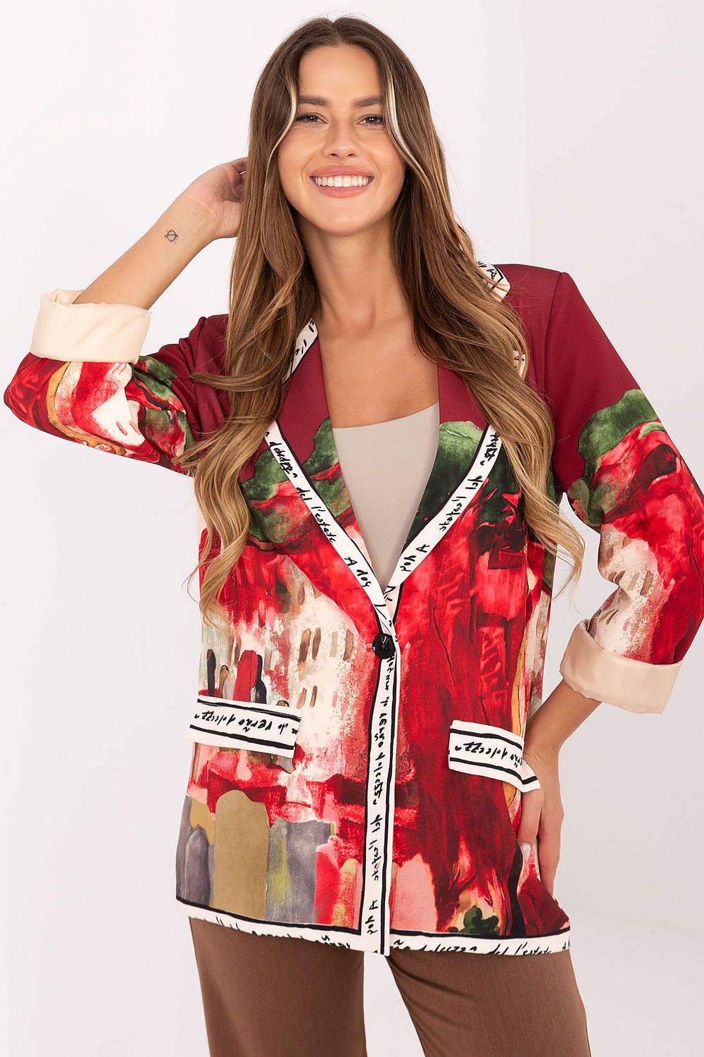  Jacket model 220051 Italy Moda 