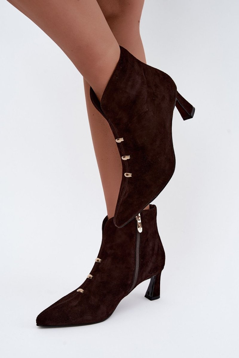 Heel boots Step in style - styloora.cz