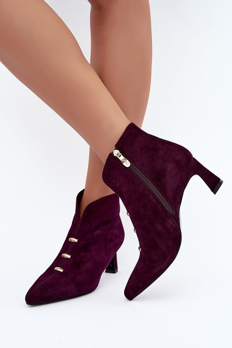 Heel boots Step in style - styloora.cz