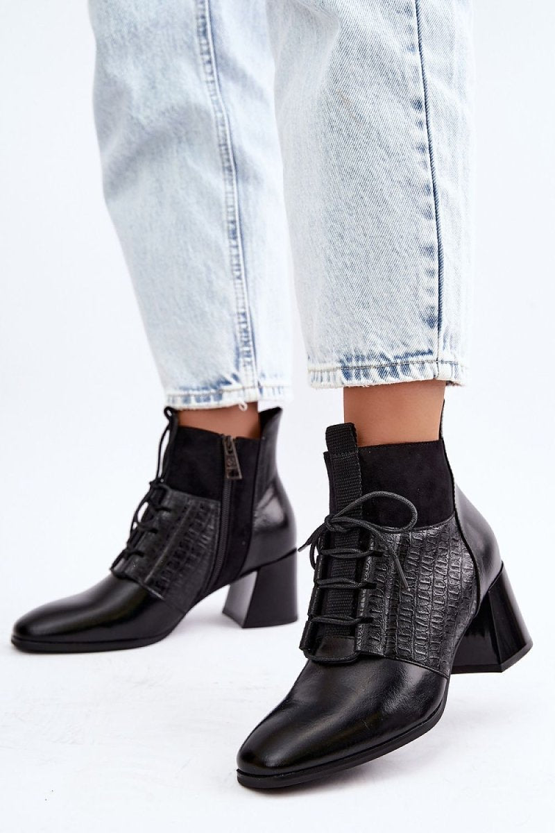Heel boots Step in style - styloora.cz