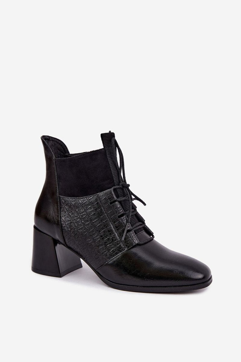 Heel boots Step in style - styloora.cz