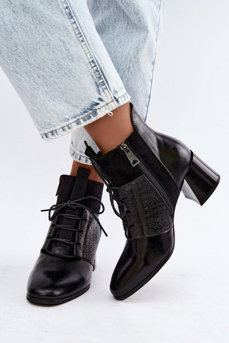 Heel boots Step in style - styloora.cz