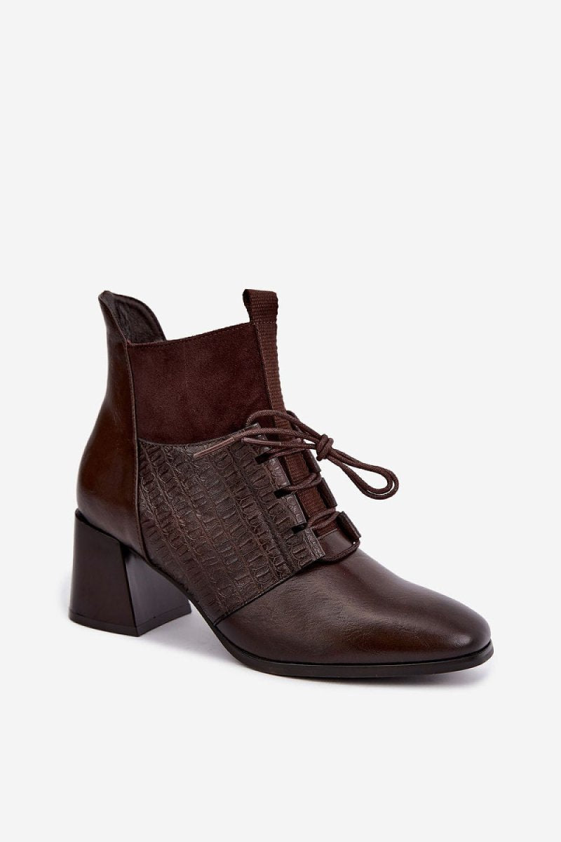 Heel boots Step in style - styloora.cz