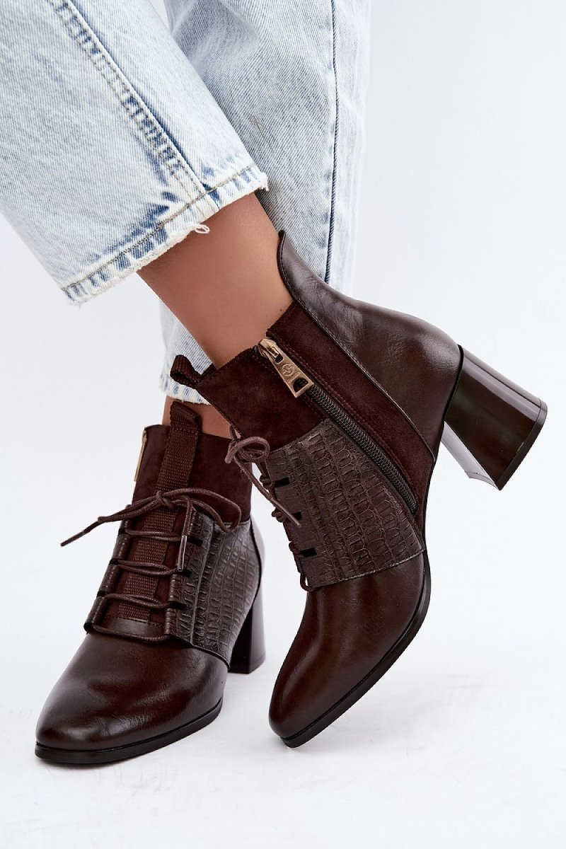 Heel boots Step in style - styloora.cz
