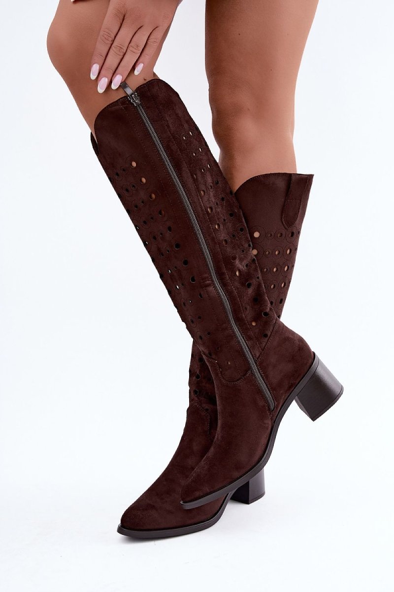 Heel boots Step in style - styloora.cz