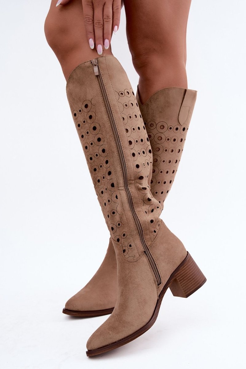 Heel boots Step in style - styloora.cz
