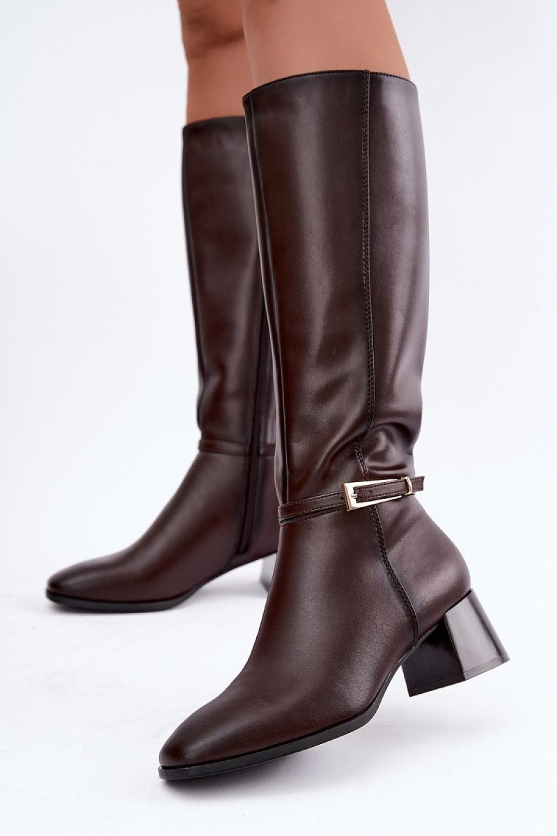 Heel boots Step in style - styloora.cz