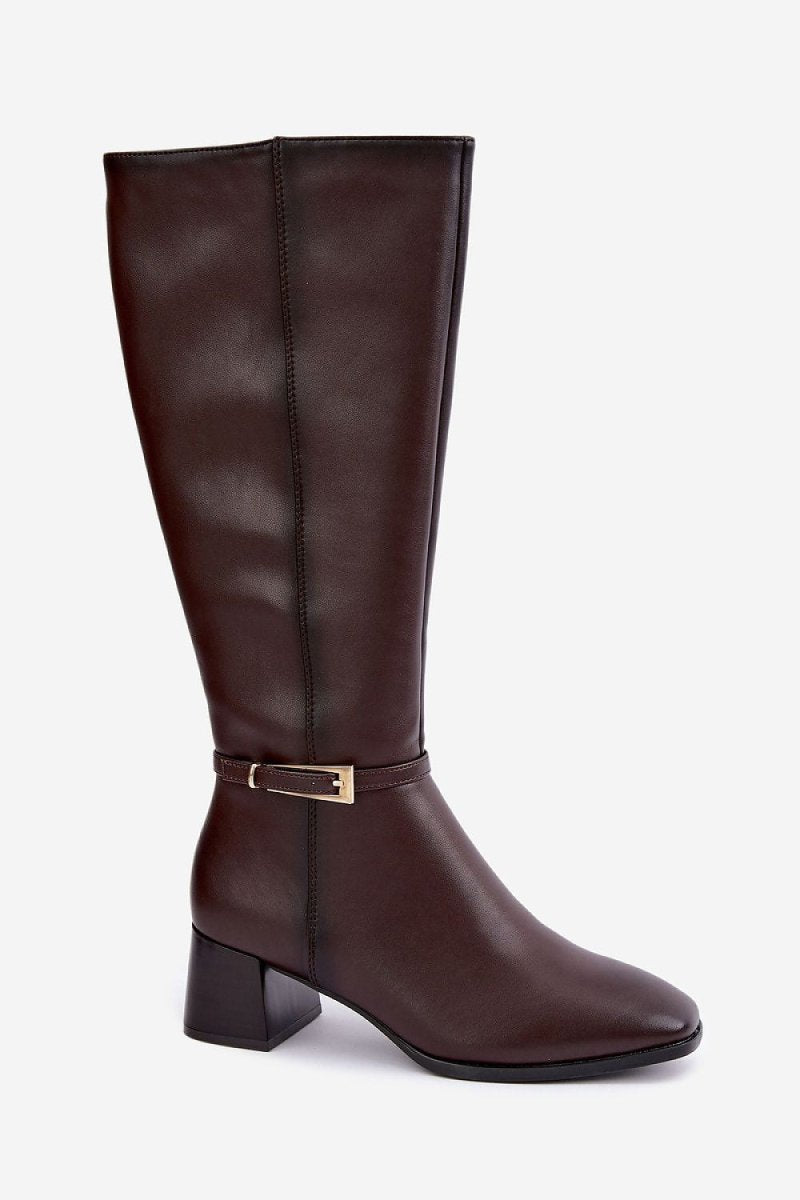 Heel boots Step in style - styloora.cz