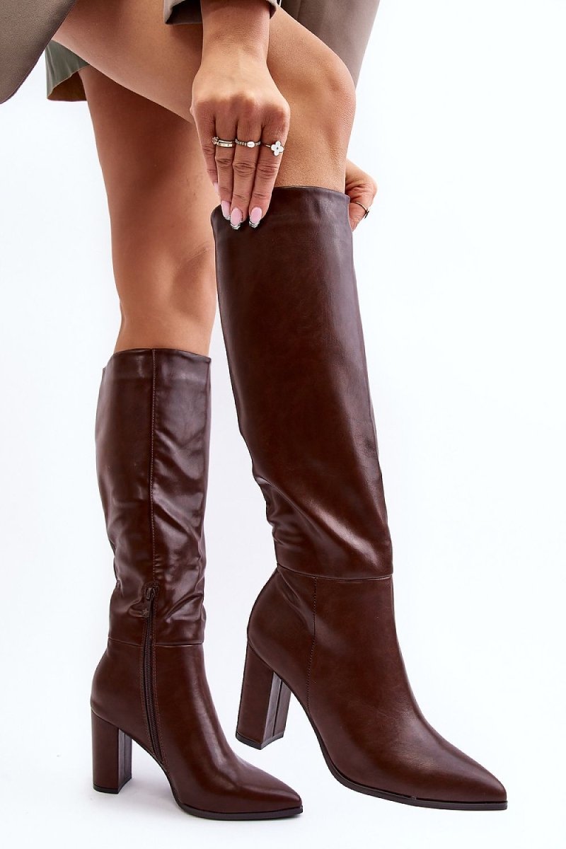 Heel boots Step in style - styloora.cz