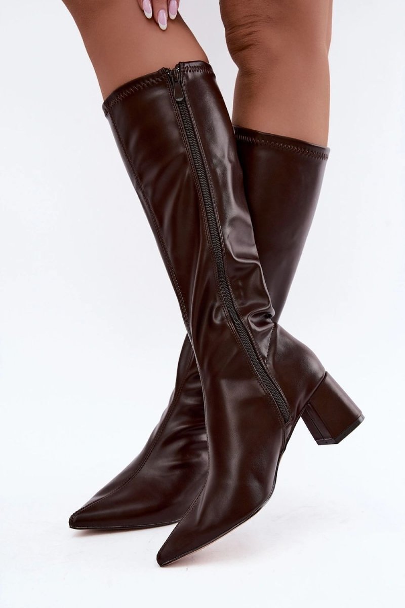 Heel boots Step in style - styloora.cz