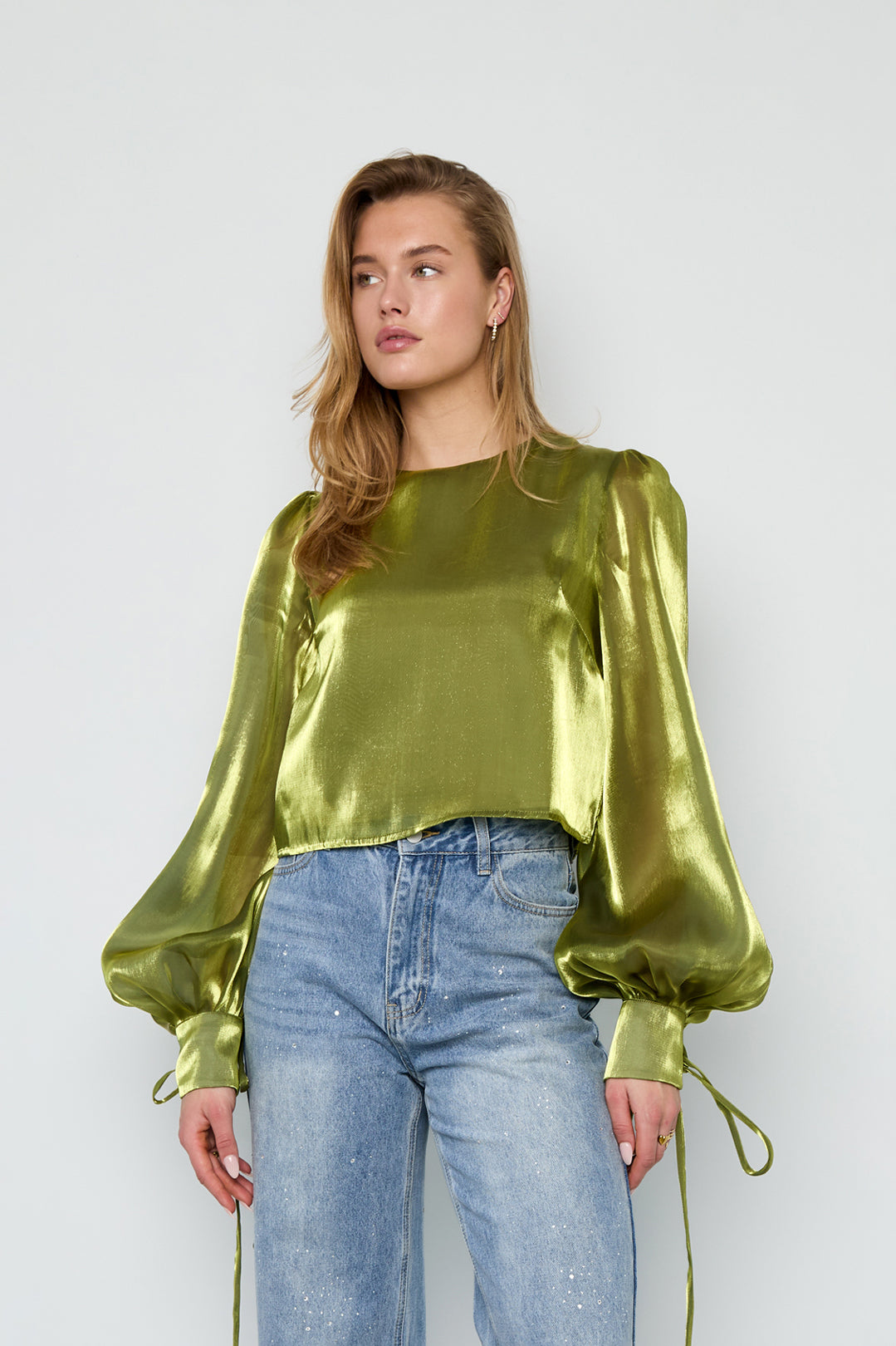 Shimmer Pearl Blouse